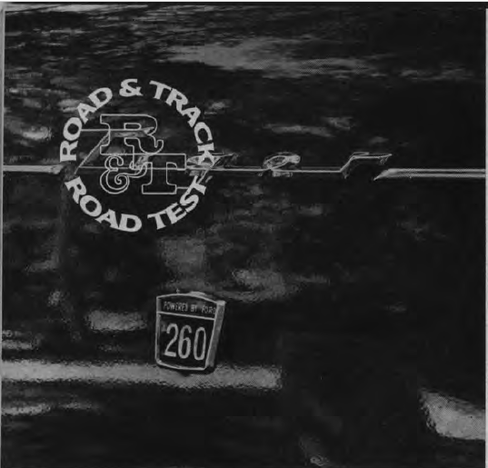 Road & Track Road Test